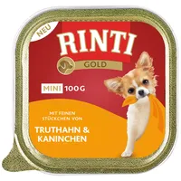 Rinti Gold Mini Truthahn & Kaninchen 32 x 100 g