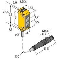 Turck Einweg-Lichtschranke Q12RB6RQ