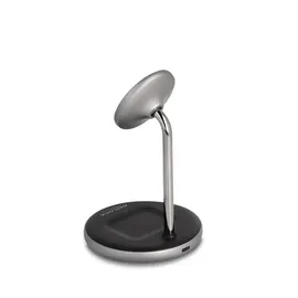 DeLock Wireless Charger 2 in 1 mit 5 W / 7,5 W / 10 W / 15 W - Qi