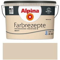 Alpina Farbrezepte bunte Wandfarbe 2,5 L hochdeckend atmungsaktiv, Farbwahl Matt