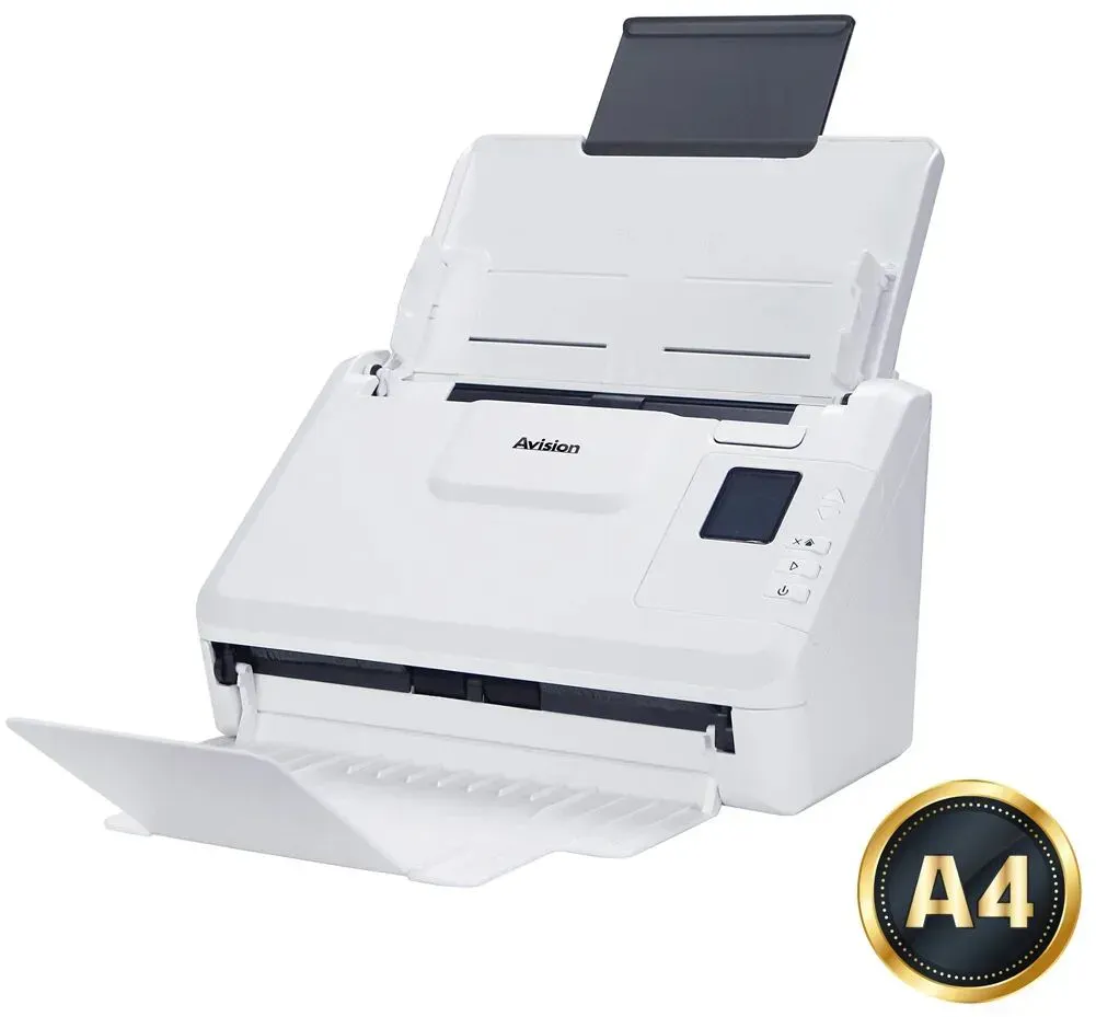 Avision AD340GWN ADF-Scanner 1200 x 1200 DPI A4 Weiß