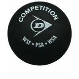 DUNLOP Squash-Bälle für Wettbewerb, gelber Punkt (Tube mit 3 Bällen)