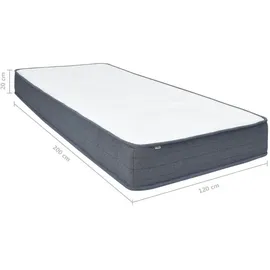 vidaXL Boxspringbett-Matratze 200 x 120 x 20 cm