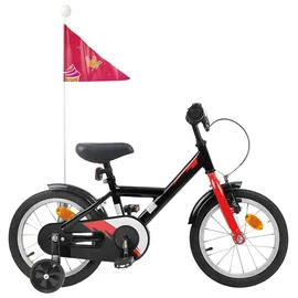 vidaXL Kinderfahrrad 14 Zoll schwarz