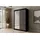 altdecor Schiebetürenschrank VESLI 120 x 215 x 61 cm Schwarz