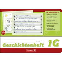 Brunnen Geschichtenheft A5 quer Lineatur 1G 16 Blatt