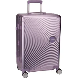 American Tourister Soundbox Alu Spinner 4-Rollen Cabin 68 cm / 73 l lila