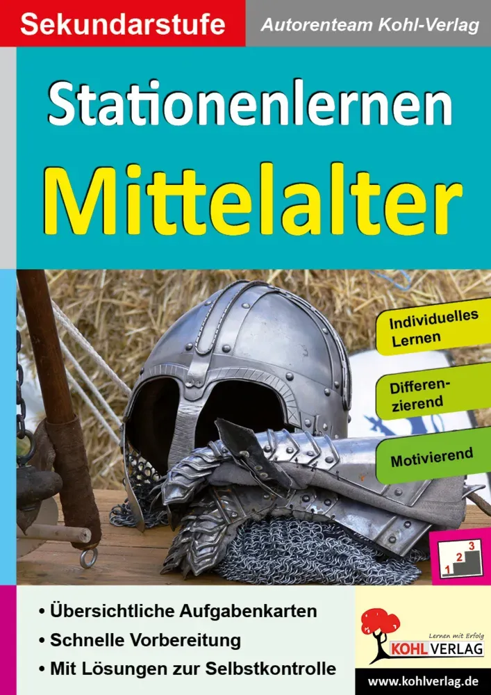 Kohls Stationenlernen Mittelalter - Autorenteam Kohl-Verlag  Kartoniert (TB)
