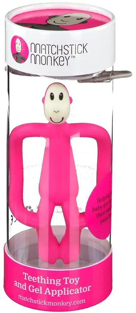 Matchstick Monkey Beißring Rosa