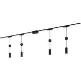 Briloner LEUCHTEN LED Deckenleuchte Luxtrail 8041045", matt, schwarz, Leuchten, LED Deckenleuchte