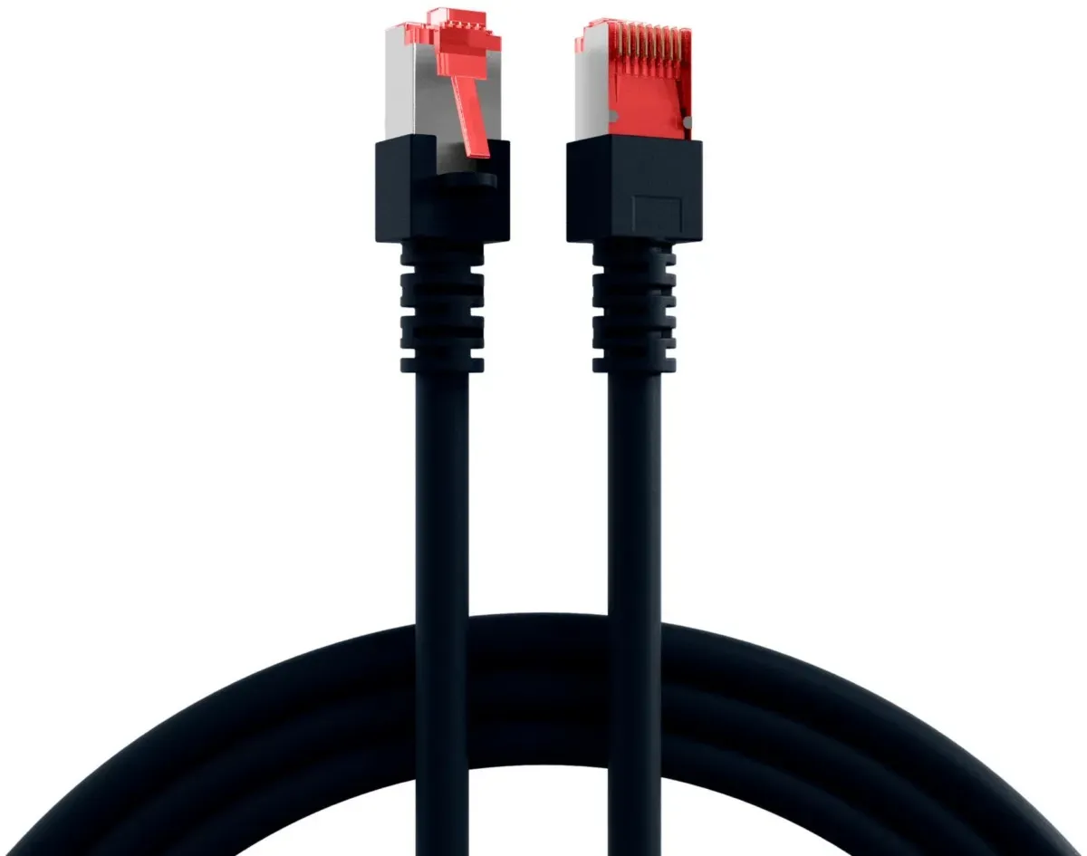 EFB-Elektronik Patchkabel Cat.6 EC6000 1m sw S/FTP