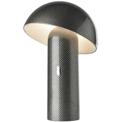 SVAMP - LED Tischleuchte mit Akku carbon