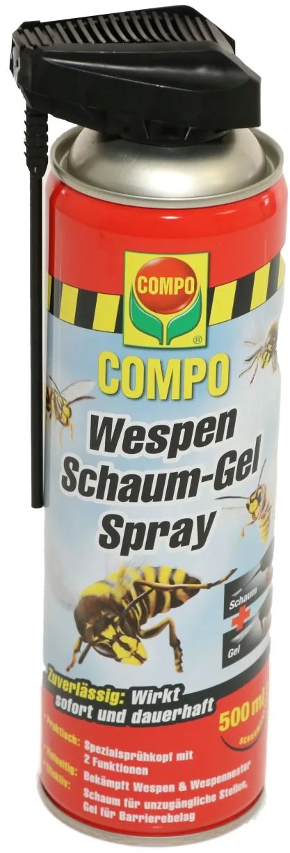 COMPO Wespen Schaum-Gel Spray, 500 ml