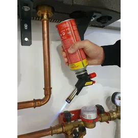 Rothenberger Industrial Gasbrenner inkl. Piezozünder, inkl. Gasflasche 1 Set
