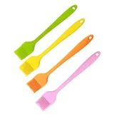 Zeayebsr 4 Stück Backpinsel,silikonpinsel,backpinsel silikon,küchenpinsel,Pinsel küche,silikonpinsel küche, Küchenpinsel zum Kochen, Backen, Grillen – BPA-frei