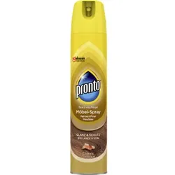 Pronto Spezialpflege Möbel Spray, Glanz & Schutz, Effektives Sprühmittel für strahlend glänzende Möbel, 250 ml - Sprühdose