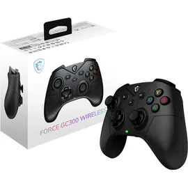 MSI FORCE GC300W (Android, PC), Gaming Controller, Schwarz