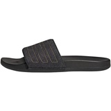 adidas Unisex Adilette Comfort Slide Sandal, Core Black Preloved Yellow Core Black, 40.5 EU