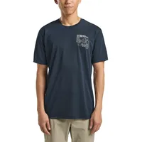 Jack Wolfskin Vonnan Graphic Kurzarm-t-shirt - Explore Midnight Sky