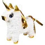 Boland Mini Pinata Einhorn weiß