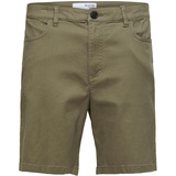 Selected Shorts 'CARLTON' - Dunkelgrün - 31/32