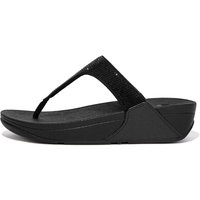 FitFlop Damen Lulu Keilsandale, Schwarz, 38 EU