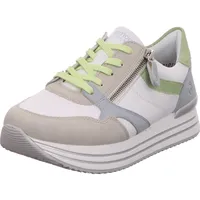 remonte Damen Plateau-Sneaker Weiß 41