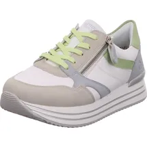 remonte Damen Plateau-Sneaker Weiß 41