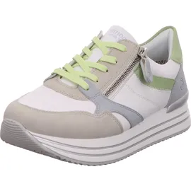 remonte Damen Plateau-Sneaker Weiß 41