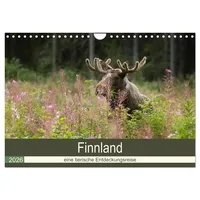 Calvendo Finnland: eine tierische Entdeckungsreise (Wandkalender 2026 DIN A4