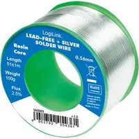 Logilink Lötdraht Durchmesser: 0,56 mm, 0,7% Kupfer, 100g