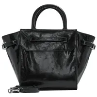 Liebeskind Berlin Lora Satchel M Crinkle Black, schwarz