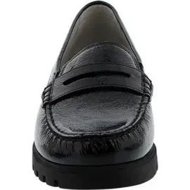 WALDLÄUFER Slipper Slipper Leder - schwarz