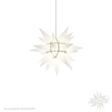 Herrnhuter Sterne Papier 40 cm weiß