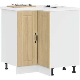 vidaXL Eckunterschrank Lucca 75,5 x 0 x 0 cm Braun