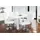 SalesFever Esstisch 160 x 76 x 90 cm weiß