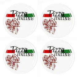 4er Set Pizzateller Pizza Italian 30,5cm