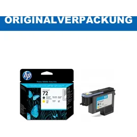 HP 72 mattschwarz + gelb