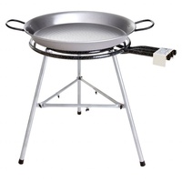 Paella World - Comfort Line Set 6 mit Brenner und Paella-Pfanne aus Stahl ø 60/90 cm