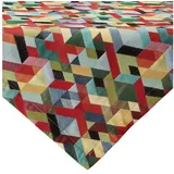 Erwin Müller Mitteldecke Mitteldecke, Jacquard Grafik bunt