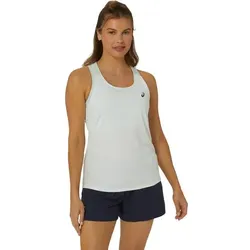 ASICS Damen Shirt WOMEN COURT TANK, PALE MINT/PALE BLUE, L