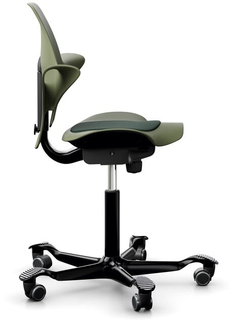 Chaise de bureau pivotante HAG Capisco Puls HÅG, Designer Peter Opsvik, 87-115x55x47-54 cm