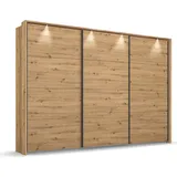 Rauch Schwebetürenschrank OTELI 278 x 233 x 68 cm Beige/Braun
