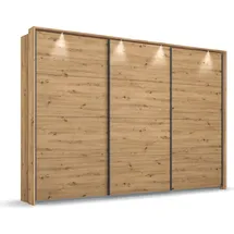 Rauch Schwebetürenschrank OTELI 278 x 233 x 68 cm Beige/Braun