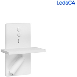 LEDS C4 LED Wandleuchte E-LAMP 2,2W, 9W 2700K weiß 452lm LEDS-05-7606-14-14