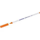 edding 4600 Textilstift - orange - 10 Stück - Rundspitze 1 mm - Textilstifte waschmaschinenfest (60 °C) zum Stoff bemalen - Stoffmalstift