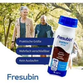 Fresubin Energy Drink Schokolade Trinkflaschen 4x200ml