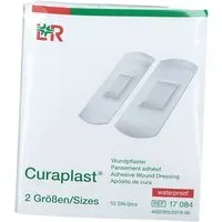 Curaplast® Strips résistants à l'eau assortis Pansement(S) 10 pc(s)