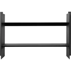 Lager Regal 77 cm schwarz