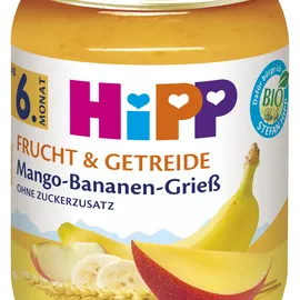 HiPP Bio Frucht & Getreide Mango-Bananen-Grieß 250 g